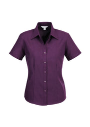 Womens Oasis Short Sleeve Shirt-LB3601-biz-collection