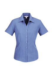 Womens Oasis Short Sleeve Shirt-LB3601-biz-collection
