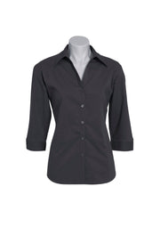 Womens Metro 3/4 Sleeve Shirt-LB7300-biz-collection