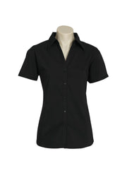 Womens Metro Short Sleeve Shirt-LB7301-biz-collection