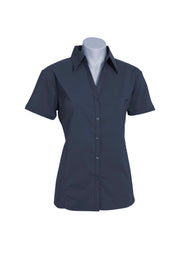 Womens Metro Short Sleeve Shirt-LB7301-biz-collection