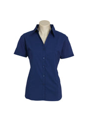 Womens Metro Short Sleeve Shirt-LB7301-biz-collection