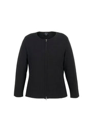 Womens 2-Way Zip Cardigan-LC3505-biz-collection
