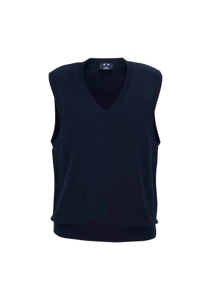 Womens V-Neck Knit Vest-LV3504-biz-collection