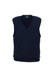 Womens V-Neck Knit Vest-LV3504-biz-collection