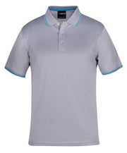 Podium Jacquard Contrast Polo - 7JCP