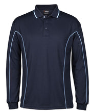 Podium L/S Piping Polo - 7PIPL - 1