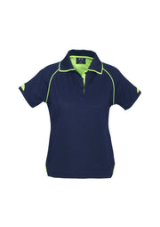 Womens Fusion Short Sleeve Polo-P29022-biz-collection