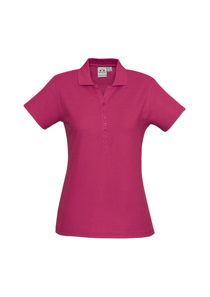Womens Crew Short Sleeve Polo-P400LS-biz-collection
