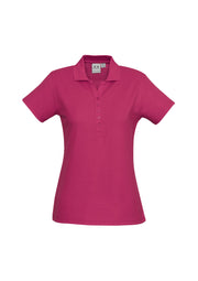 Womens Crew Short Sleeve Polo-P400LS-biz-collection