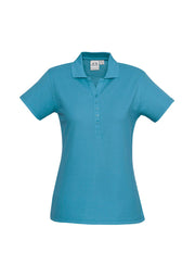 Womens Crew Short Sleeve Polo-P400LS-biz-collection