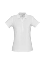 Womens Crew Short Sleeve Polo-P400LS-biz-collection