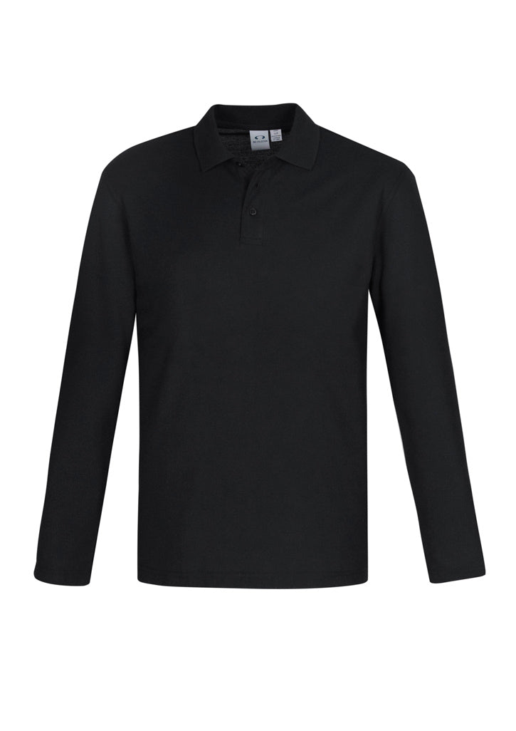 Mens Crew Long Sleeve Polo-P400ML-biz-collection