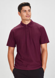 Mens Crew Short Sleeve Polo-P400MS-biz-collection