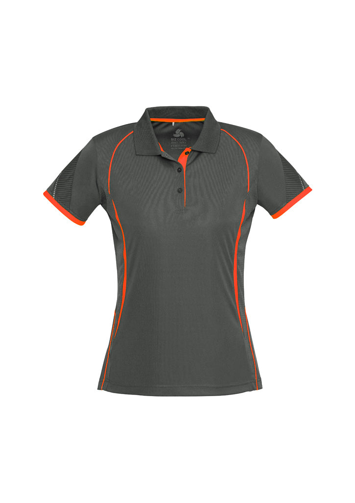Womens Razor Short Sleeve Polo-P405LS-biz-collection