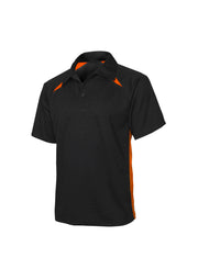 Mens Splice Short Sleeve Polo-P7700-biz-collection