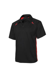 Mens Splice Short Sleeve Polo-P7700-biz-collection