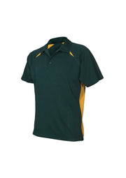 Mens Splice Short Sleeve Polo-P7700-biz-collection