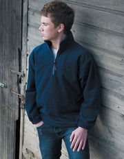 R033B Result Youth Polartherm Qtr. Zip Top
