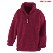 R033B Result Youth Polartherm Qtr. Zip Top