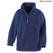 R033B Result Youth Polartherm Qtr. Zip Top