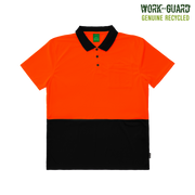 R481X Work-Guard Recycled Hi Vis Polo
