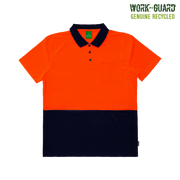 R481X Work-Guard Recycled Hi Vis Polo