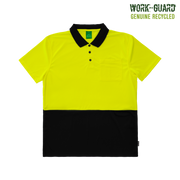 R481X Work-Guard Recycled Hi Vis Polo