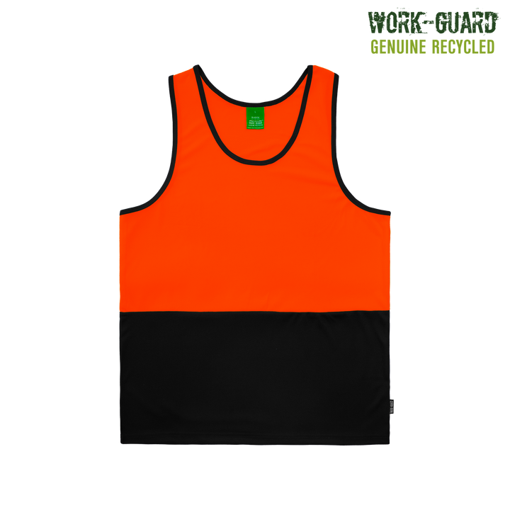 R491X Work-Guard Recycled Hi Vis Singlet
