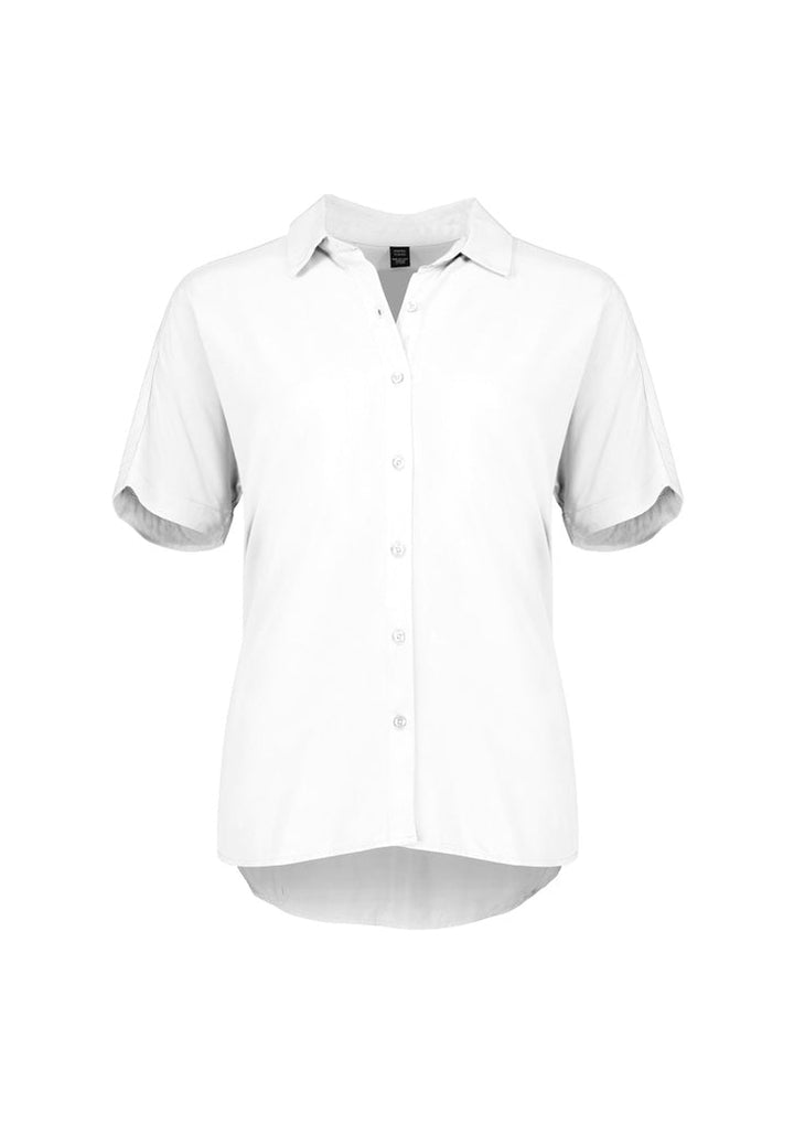 Dahlia Womens Short Sleeve Blouse-RB365L-biz-corporates