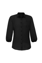 Womens Lucy 3/4 Sleeve Blouse-RB965LT-biz-corporates
