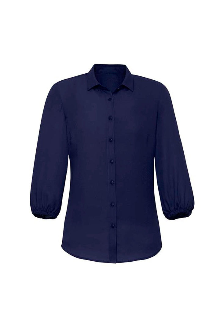 Womens Lucy 3/4 Sleeve Blouse-RB965LT-biz-corporates