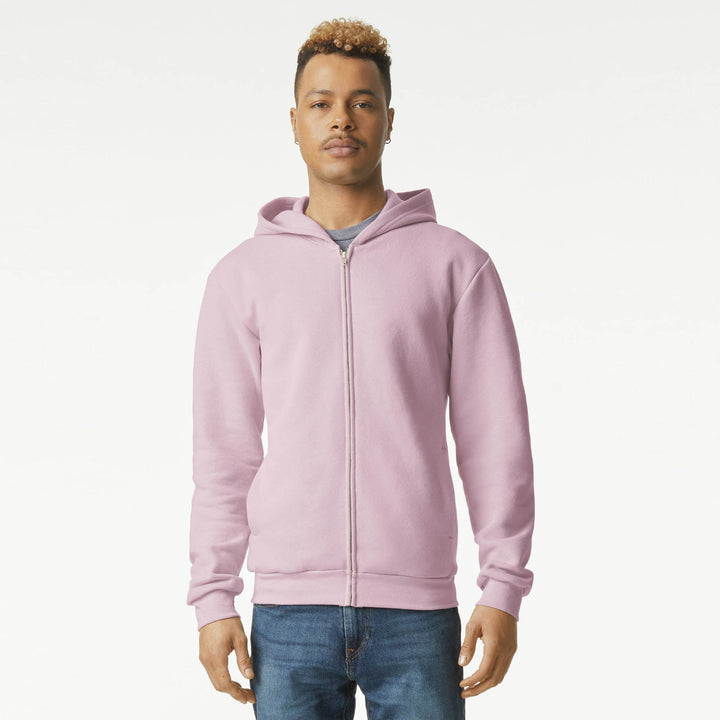 RF497 American Apparel Reflex Fleece Unisex Full Zip Hooded Sweat
