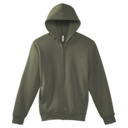 RF497 American Apparel Reflex Fleece Unisex Full Zip Hooded Sweat