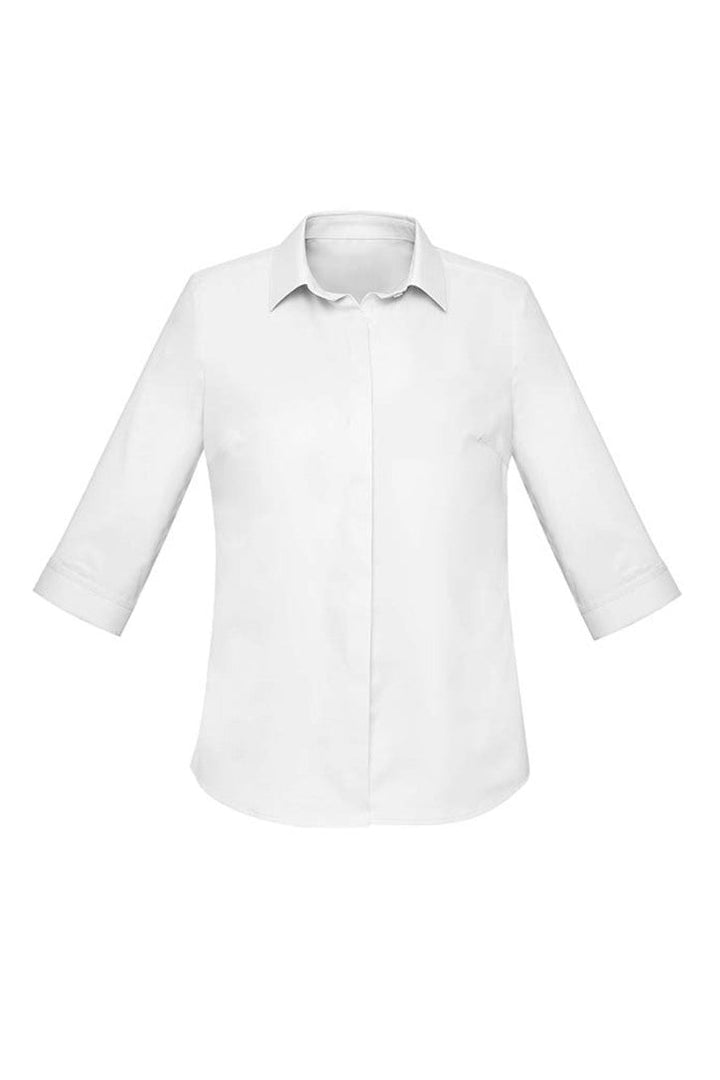 Womens Charlie 3/4 Sleeve Shirt-RS968LT-biz-corporates