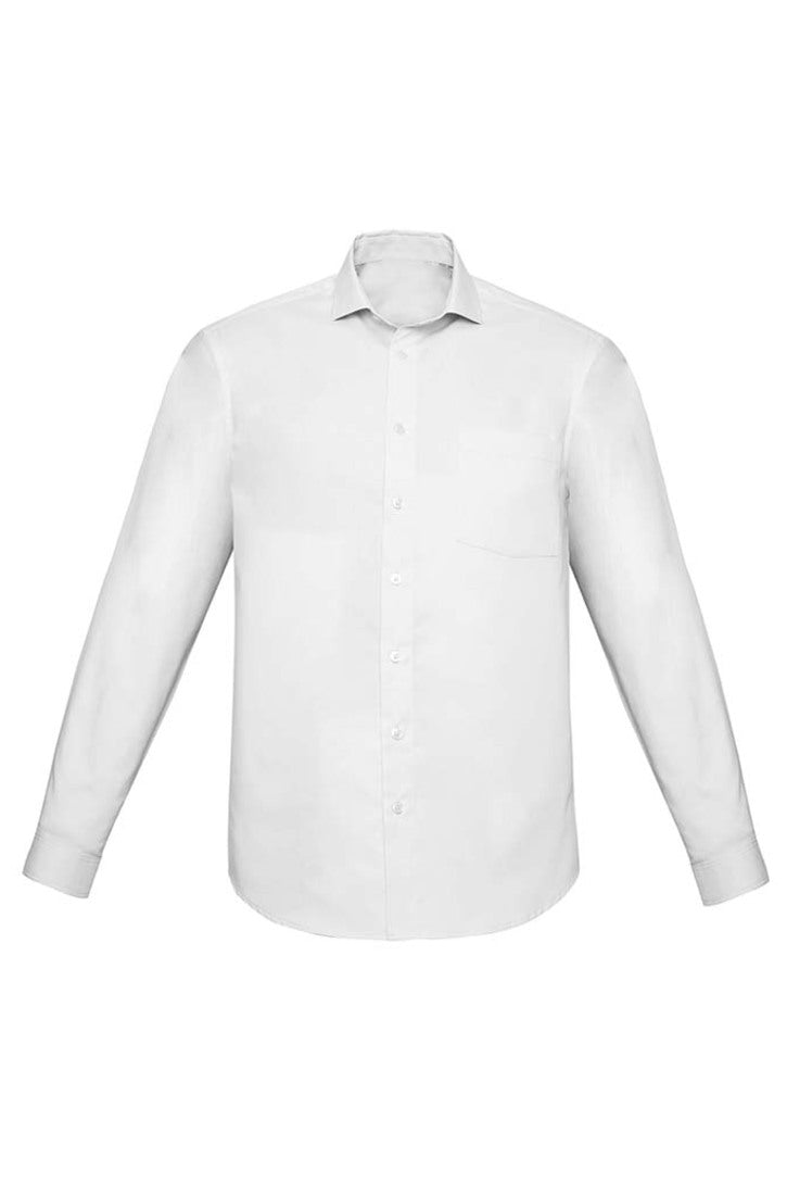 Mens Charlie Classic Fit Long Sleeve Shirt-RS968ML-biz-corporates