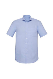 Mens Charlie Classic Fit Short Sleeve Shirt-RS968MS-biz-corporates