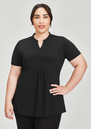 Womens Mali Stretch Tunic T-Top-RT262LS-biz-corporates