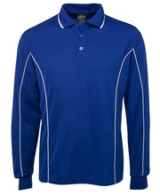 Podium L/S Piping Polo - 7PIPL - 1