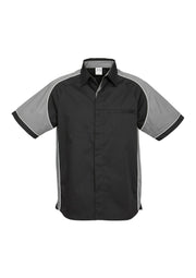 Mens Nitro Short Sleeve Shirt-S10112-biz-collection