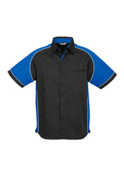 Mens Nitro Short Sleeve Shirt-S10112-biz-collection