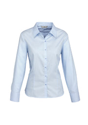 Womens Luxe Long Sleeve Shirt-S118LL-biz-collection