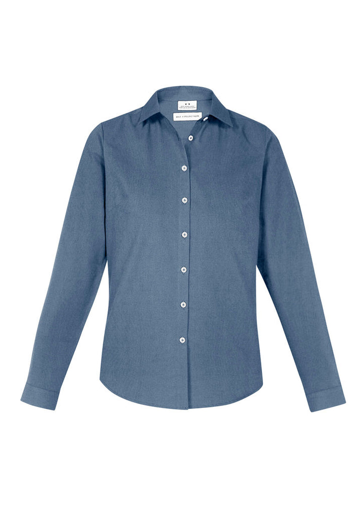 Womens Memphis Long Sleeve Shirt-S127LL-biz-collection