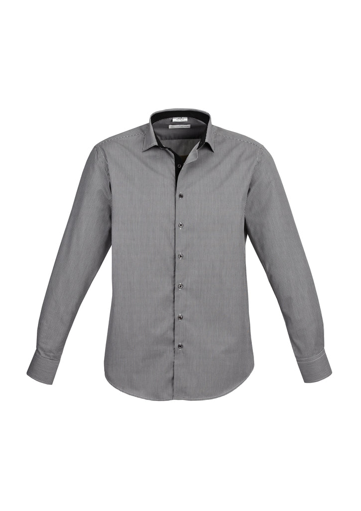 Mens Edge Long Sleeve Shirt-S267ML-biz-collection