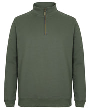 C of C BRASS 1/2 ZIP SWEAT - S3FSZ