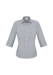 Womens Ellison 3/4 Sleeve Shirt-S716LT-biz-collection