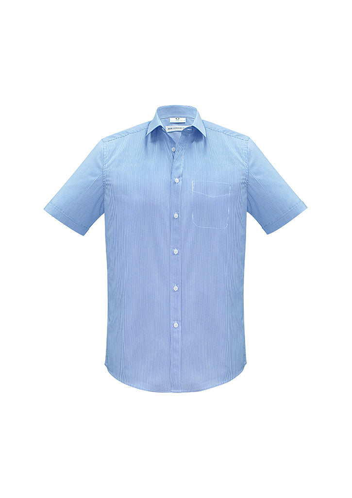 Mens Euro Short Sleeve Shirt-S812MS-biz-collection