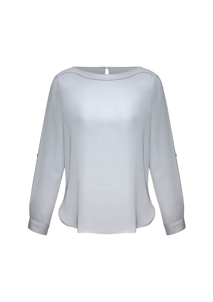 Womens Madison Boatneck Top-S828LL-biz-collection