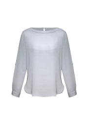 Womens Madison Boatneck Top-S828LL-biz-collection