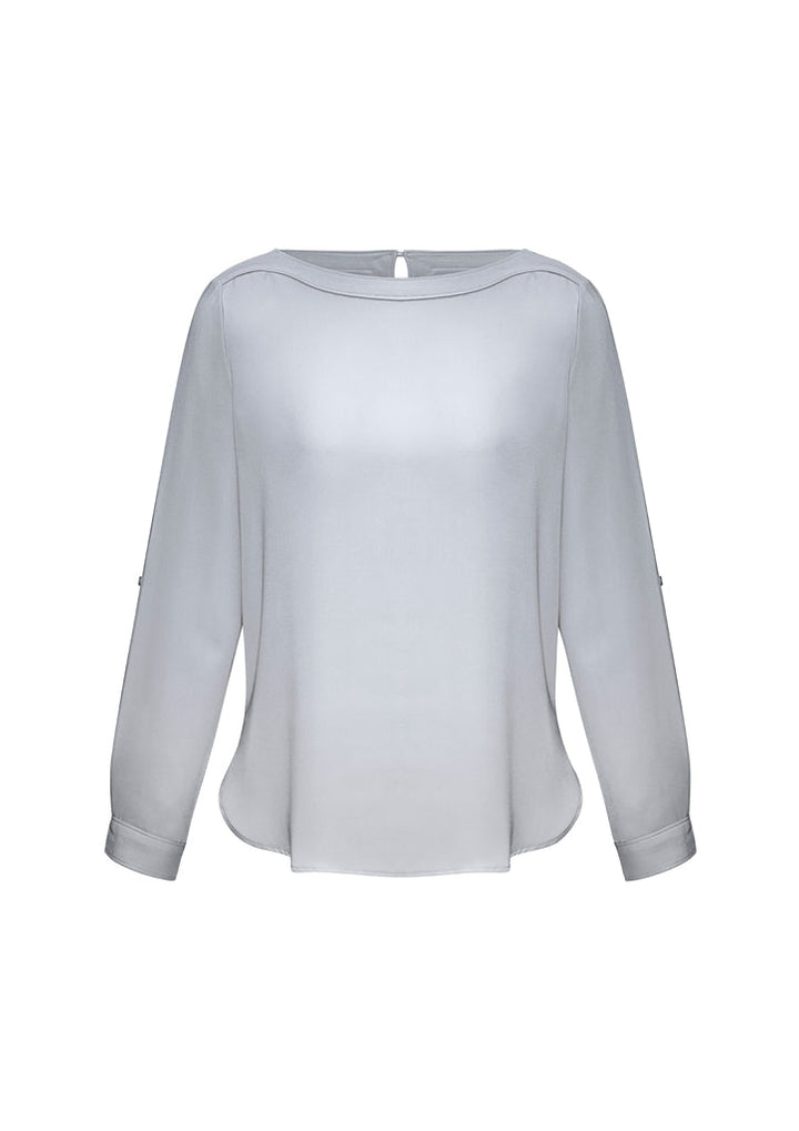 Womens Madison Boatneck Top-S828LL-biz-collection
